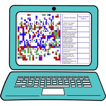Human Heart Secret Message Activity for Google Sheets™ - Image 2