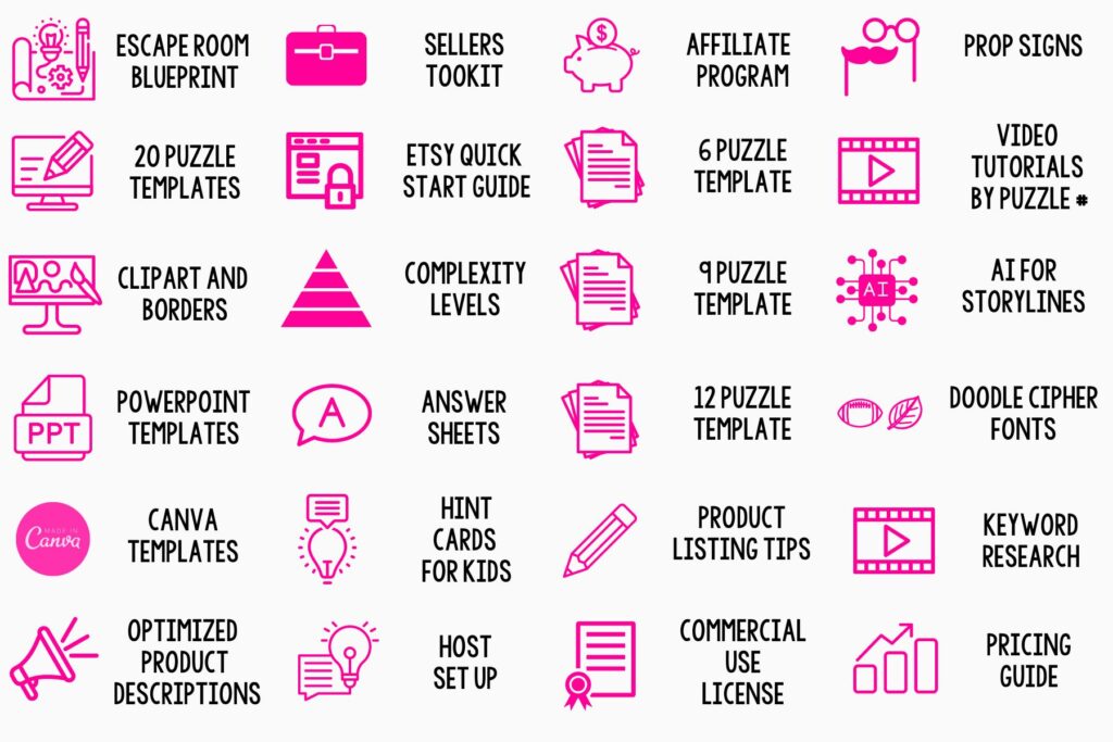 Easy Escape Rooms Printables for Kids