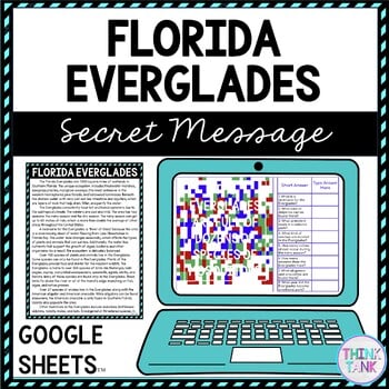 Florida Everglades Secret Message Activity for Google Sheets™