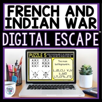 French and Indian War DIGITAL 360 Escape Room