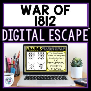 War of 1812 DIGITAL 360 Escape Room