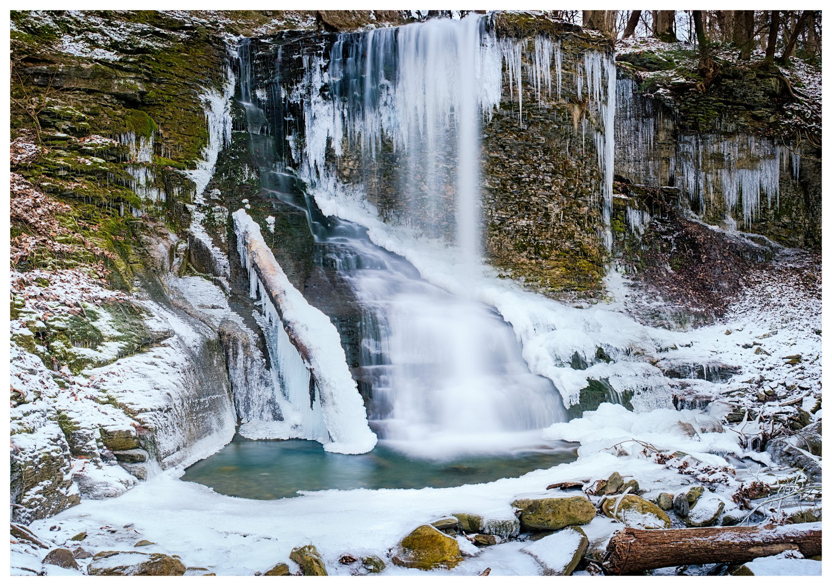 Panorama Bucktail Falls Gulf