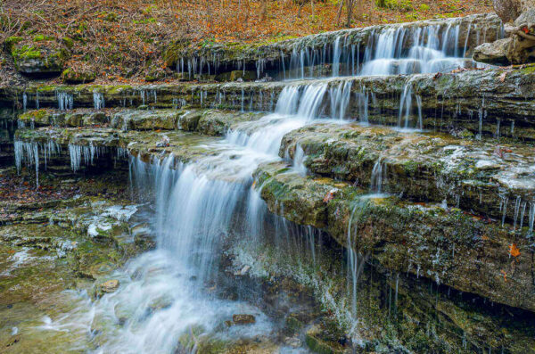 Waterfall and Icicles – December 1, 2024 365 Project