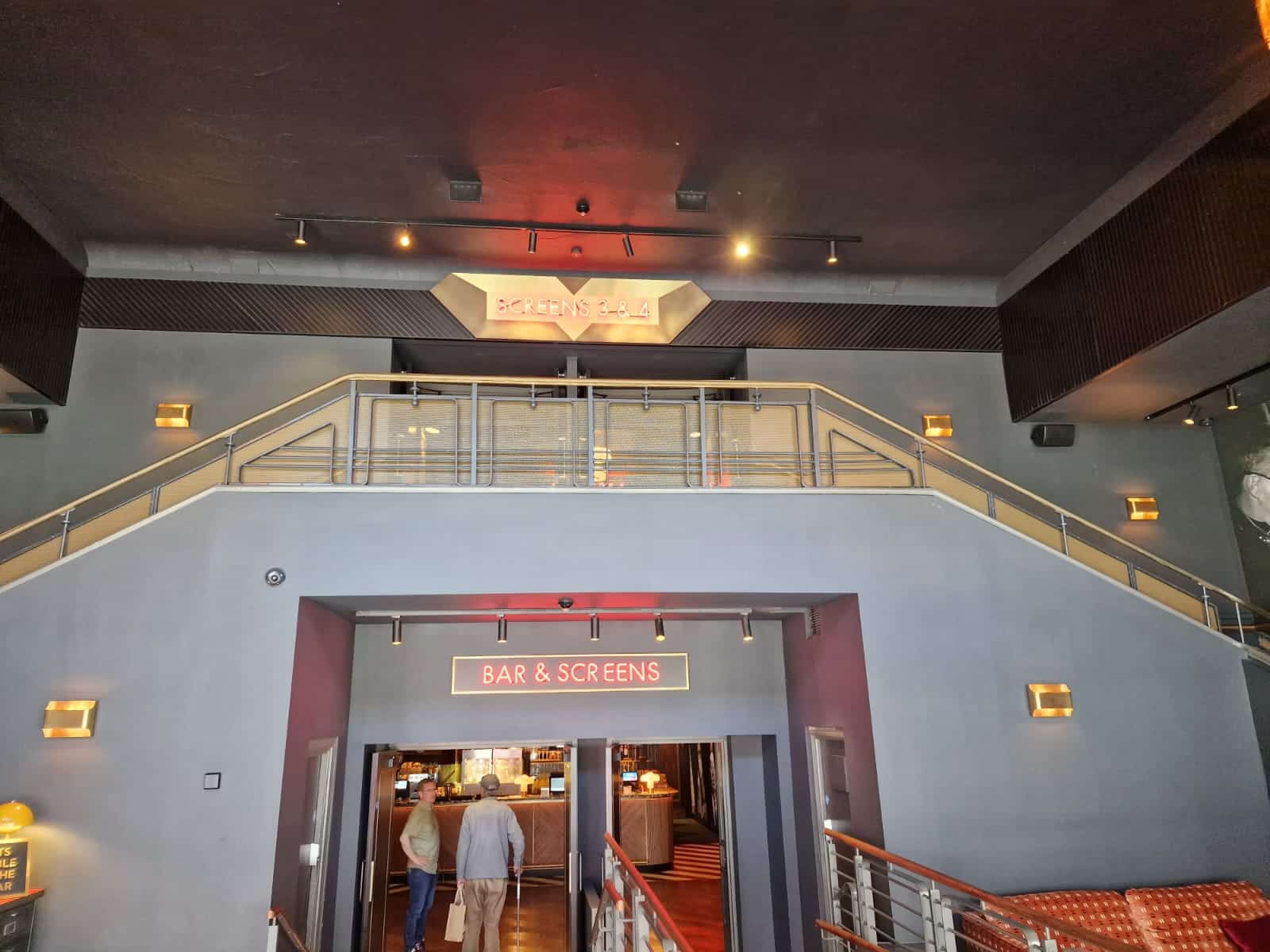 bespoke retailer golden balustrade