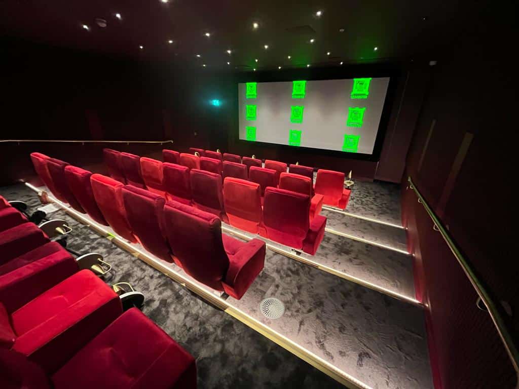 custom balustrade in cinema