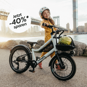 Woom NOW – 40 % Rabatt, Adiós Elterntaxi