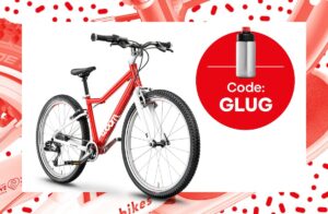 Woom – Gratis Fahrradflasche GLUG
