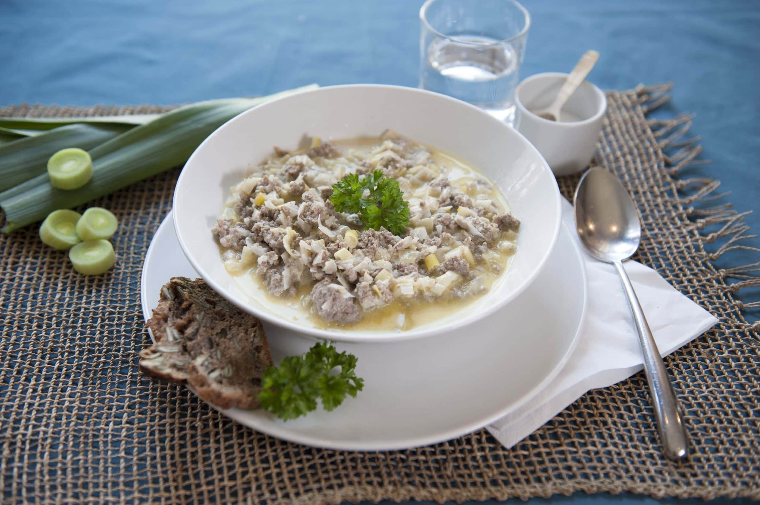 Porreesuppe