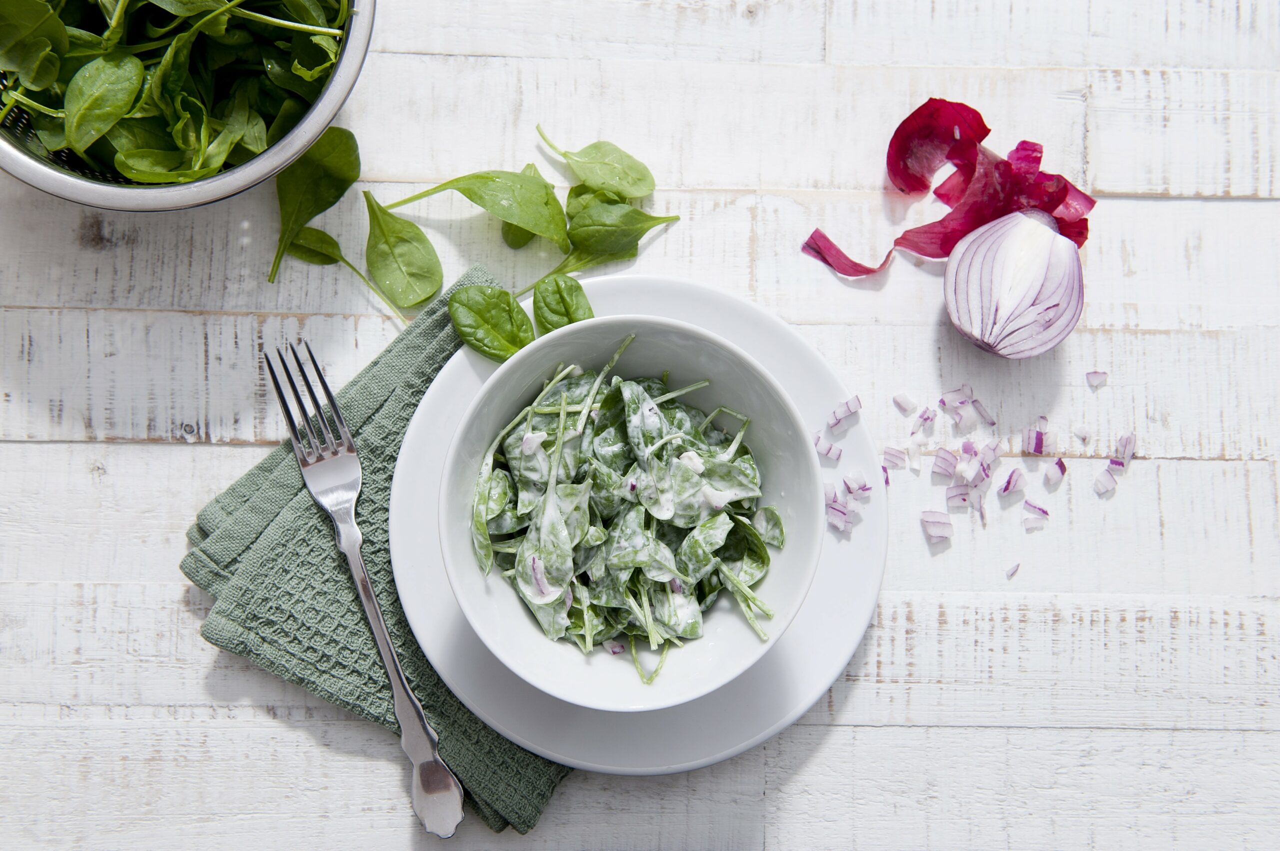 Spinatsalat