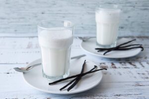 Vanillemilch, schnell und lecker