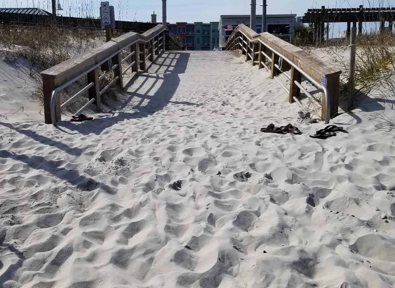 Multiple Beach Access Points carolina beach boardwalk activities