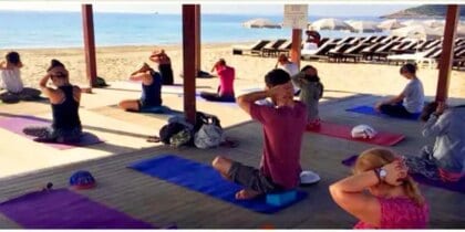 Cours de Yoga Solidaire avec SOS Yoga Ibiza ce week-end