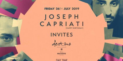 Joseph Capriati lädt ein