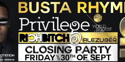 Privilege Ibiza slotfeest 2016