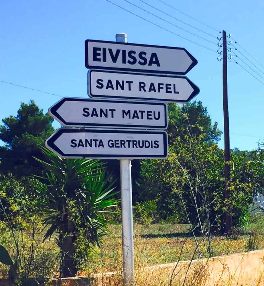 Towns in Ibiza