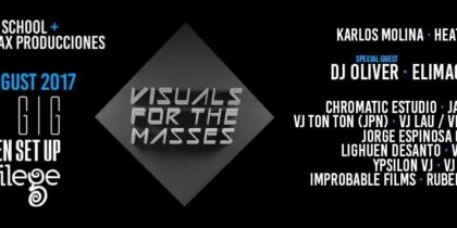 Visuals voor de massa