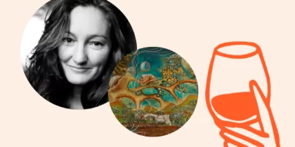 Taller Art & Wine amb Romanie Sánchez a Can Tixedo