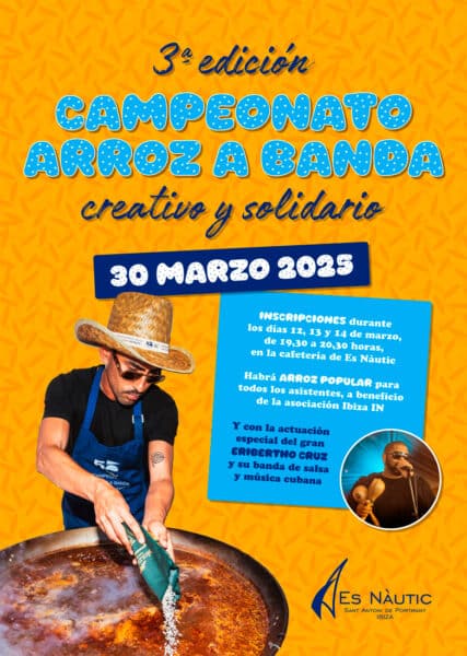 Championnat de solidarité créative Rice a Banda, Ibiza Bienvenue à Ibiza II Championnat Creative Band Rice et riz populaire au CNSA