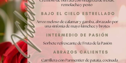 Vive un 14 de febrero mágico cenando en CBbC Marina Sta Eulalia