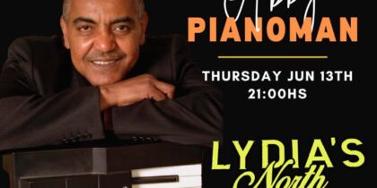 Música en directo con Abby Pianoman en Lydia's North