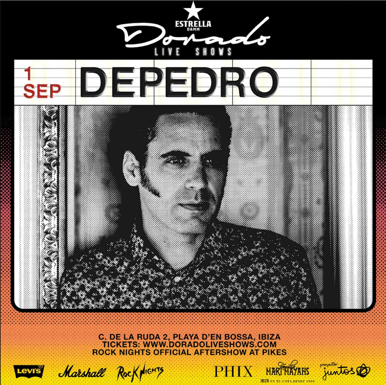Depedre als Daurat Live Shows a Santos Eivissa