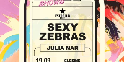 Le sexy zebre chiudono i Dorado Live Shows di quest'estate