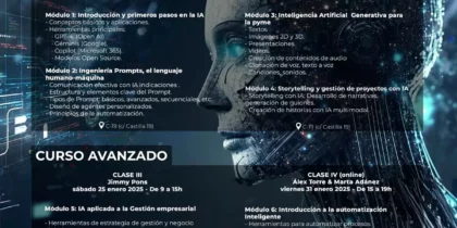 Cours d'intelligence artificielle à Ibiza