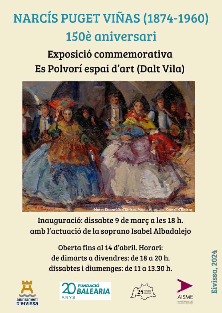 Exposición de Narcís Puget en Es Polvorí