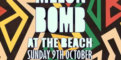 Strandfeest met Melon Bomb bij Tanit Beach Ibiza