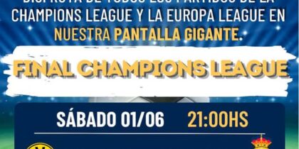 Vive toda la emoción de la Final de la Champions en Lydia's North