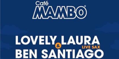 Lovely Laura y Ben Santiago animan la puesta de sol de Café Mambo