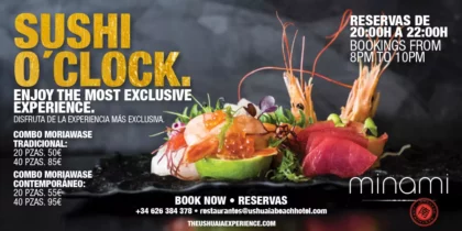 Sushi O’clock в японском ресторане Minami
