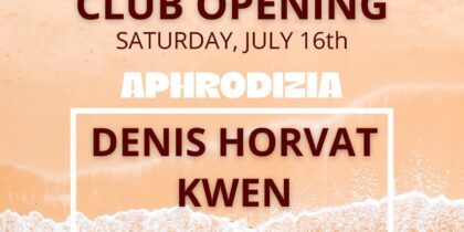 Monkey Ibiza eröffnet seinen Club mit der Aphrodizia-Party