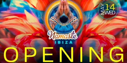 Luz y color en el Opening de Namaste en Las Dalias y Akasha Ibiza