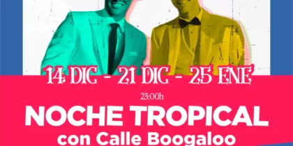 Noche Tropical con Calle Boogaloo en el Café Pereyra