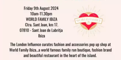 Pop up de moda londinenca a World Family Eivissa