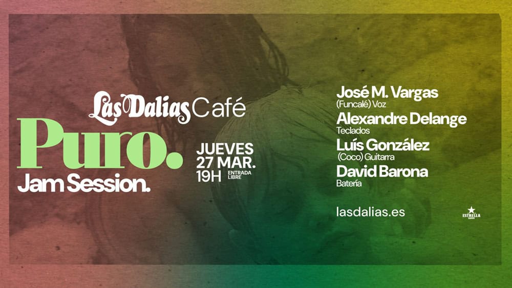 Pure jam session Las Dalias Cafe Ibiza Mar Bienvenue à Ibiza Pur. Jam Session au Café Las Dalias