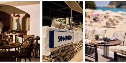 Restaurant de plage Mondrian et Hyde à Ibiza