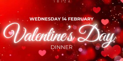San Valentín en el hermoso A mi Manera Ibiza