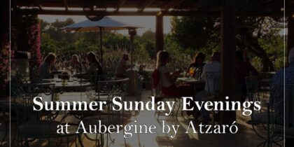 Le sere della domenica d'estate da Aubergine di Atzaró