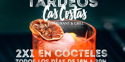 con 2x1 en cócteles