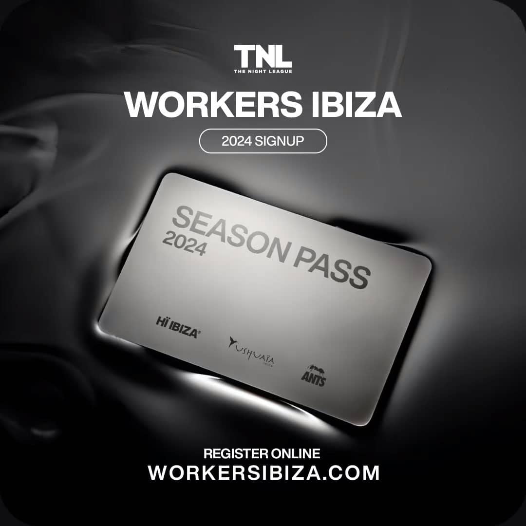 Consigue tu pase de temporada Workers Ibiza para este 2024