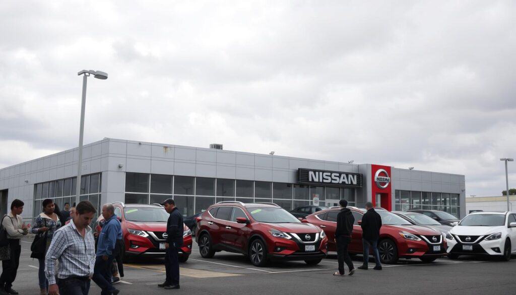 Nissan dealership challenges