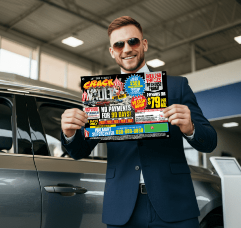 Have you heard of the super sale? That's what you get when you pair direct mail and a automotive staffed event