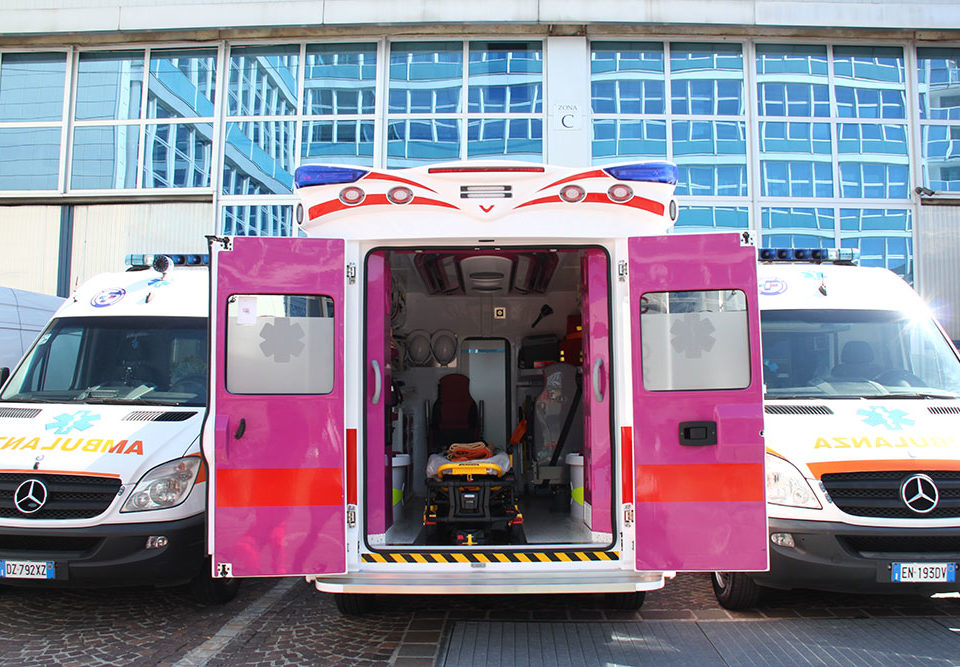 Ambulanza a Milano