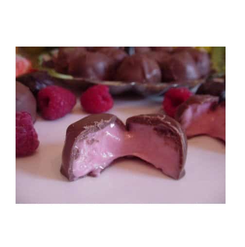 Heggy's Milk Chocolate Covered Red Raspberry Creams