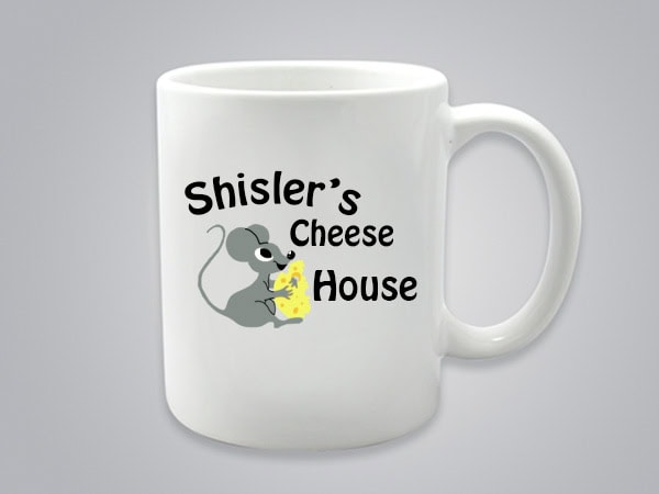Shisler cheese house mug
