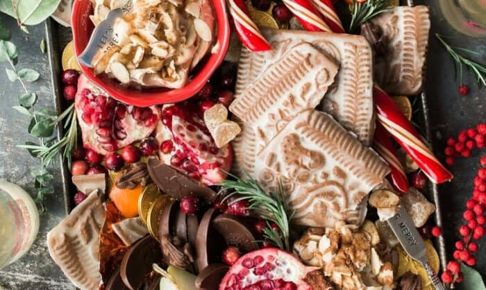 Festive cheese board