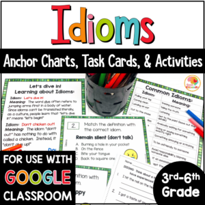 idiom examples for kids
