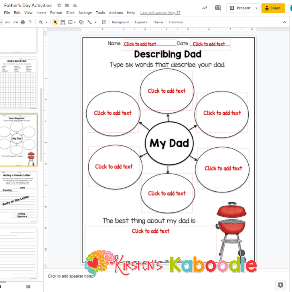 Fun Father's Day Activities